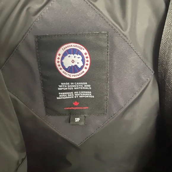 Navy blue Canada goose Lorette Parka - Picture 6 of 11